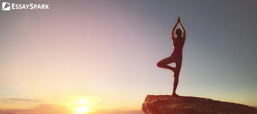 Girl Practicing Yoga