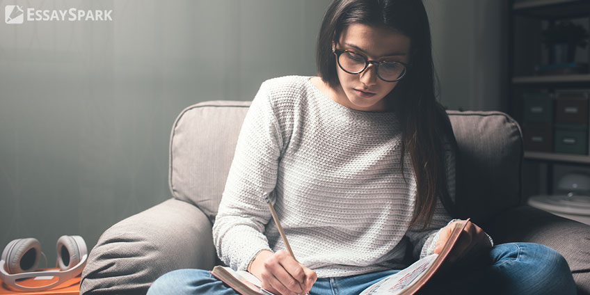 Girl Studying