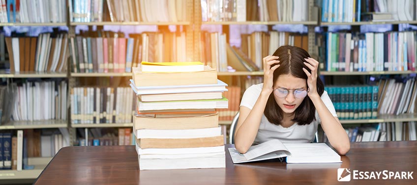 Girl with Many Books